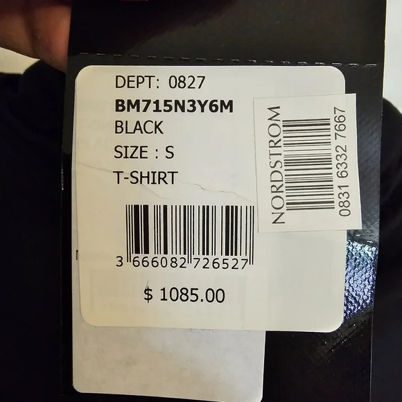 Givenchy Black Hoodie with Logo On Back